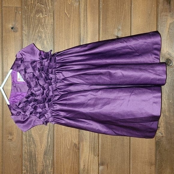 Gorgeous deep purple toddler dress 💜​ - Picture 1 of 7